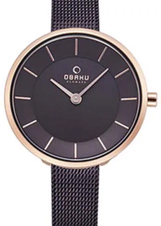 Fashion наручные  женские часы Obaku V226LXVNMN. Коллекция Mesh