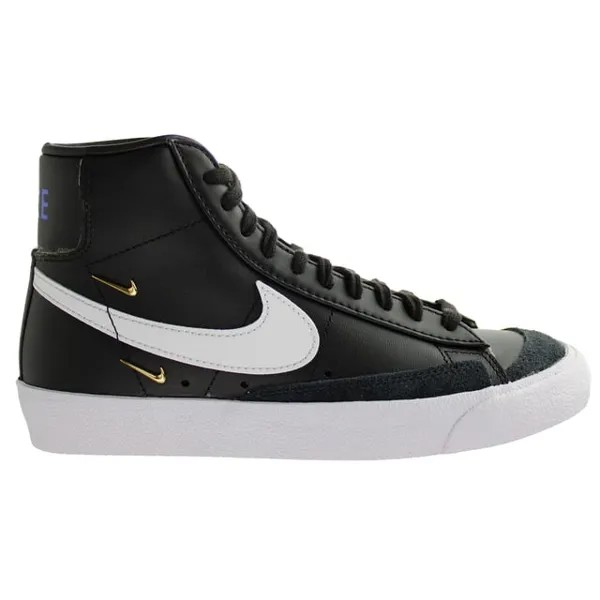 Женские черные кроссовки Blazer середины 77-го Nike, черный