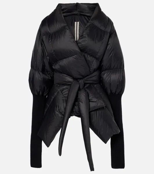 Пуховик Batwing Duvet Rick Owens, черный
