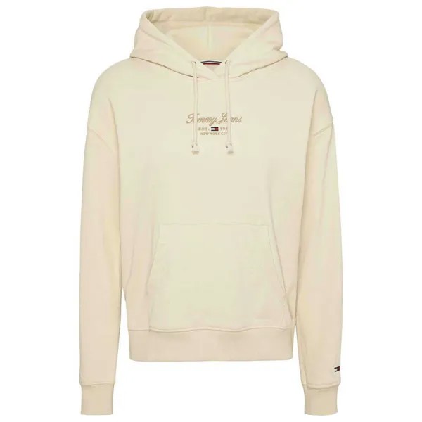 Худи Tommy Jeans Bxy Essential Logo 2+, бежевый