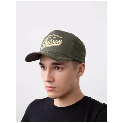 Бейсболка STETSON арт. 7751171 TRUCKER CAP AMERICAN HERITAGE CLASSIC (желтый), размер ONE