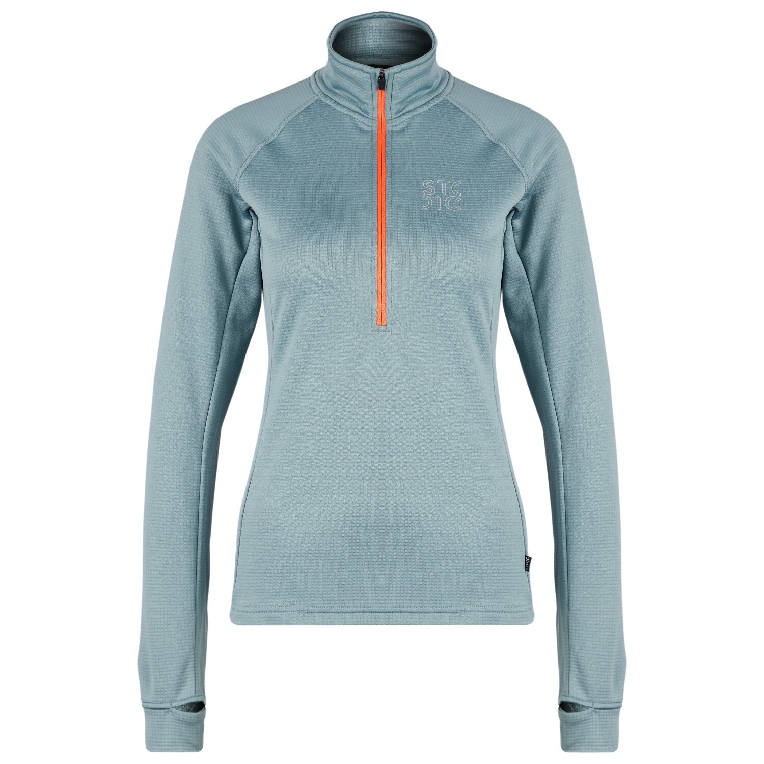 Флисовый свитер Stoic Women's PaukiSt Waffle Fleece Half Zip, цвет Cloudy Blue