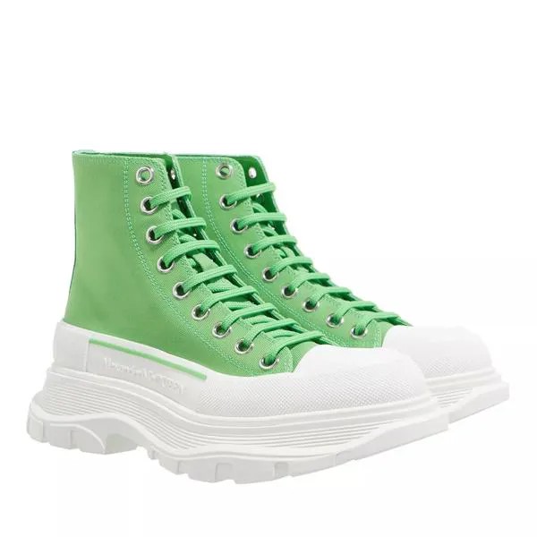 Ботинки tread slick boot bright Alexander Mcqueen, зеленый