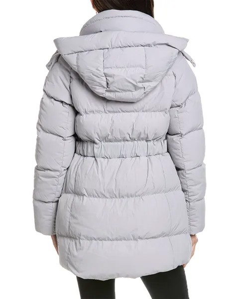 Стеганый пуховик Canada Goose Marlow с капюшоном Ventera, серый