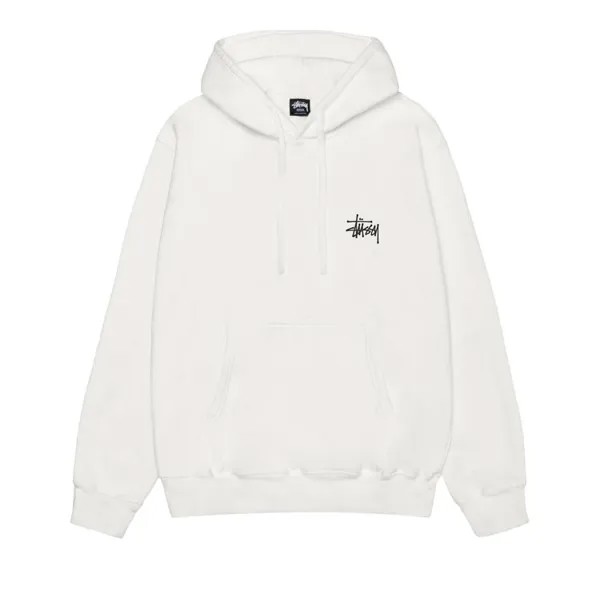 Худи Stussy Pigment Dyed Built Tough 'Natural', белый