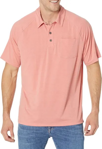 Рубашка-поло Everyday SunSmart Polo Short Sleeve - Tall L.L.Bean, цвет Mineral Red