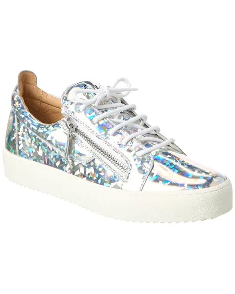 Джузеппе Занотти Кроссовки May London Giuseppe Zanotti, серебро
