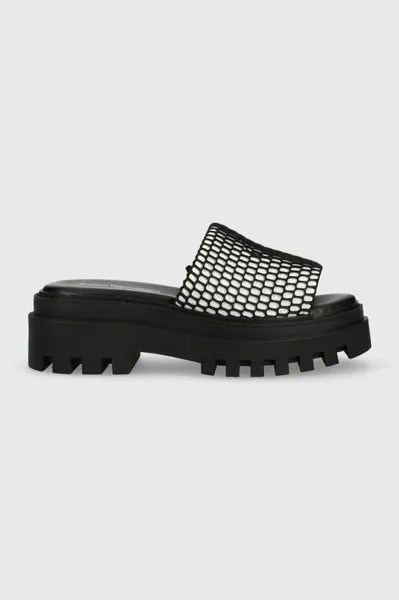 Шлепанцы TOTHY COMBAT SANDAL OVER MESH Calvin Klein Jeans, черный