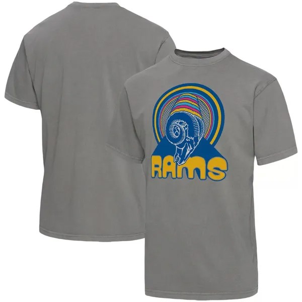 Мужская футболка Junk Food Graphite Los Angeles Rams Wonderland Infinity Vibe