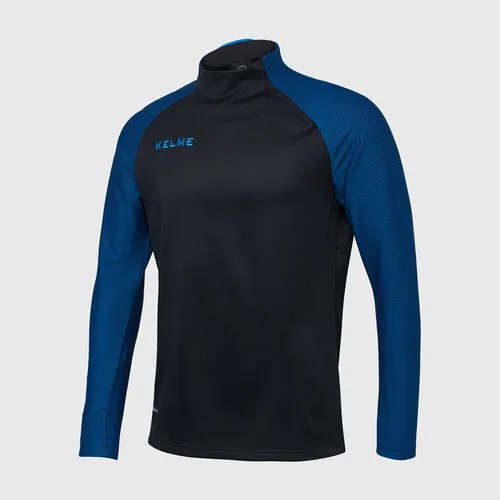 Олимпийка Kelme Свитер тренировочный Kelme Training Top 1/4 Zip 3871301-020, размер XXL, синий