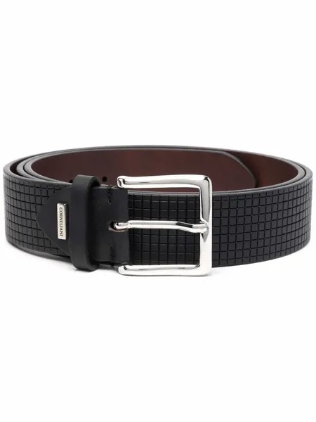 Corneliani ремень из зернистой кожи