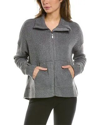 Женский свитер на молнии с букле Sweaty Betty Restful, серый размер Xs