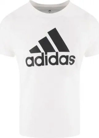 Футболка женская adidas Badge Of Sport, Plus Size, размер 58-60