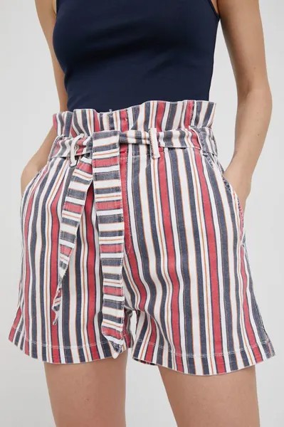 Джинсовые шорты PHOEBE STRIPE Pepe Jeans, мультиколор