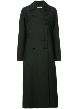 Jil Sander длинное двубортное пальто