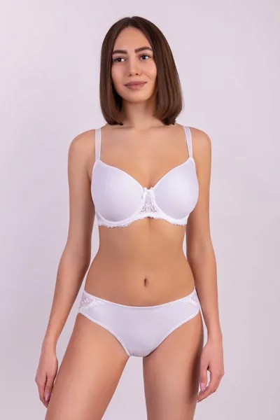 Трусы женские Milavitsa 260540 белые 4XL