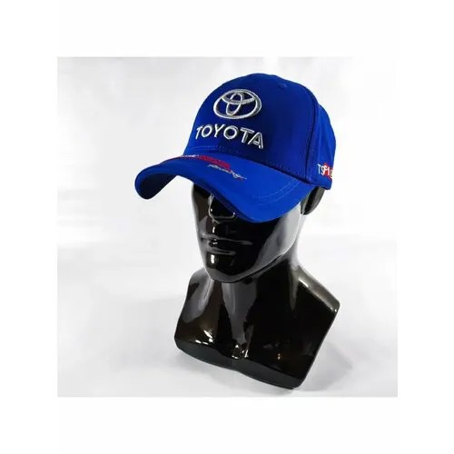 Бейсболка TOYOTA, размер 56-58, васильковый