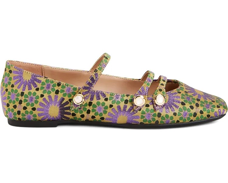 Туфли на плоской подошве The Evie Button Flat Katy Perry, фиолетовый