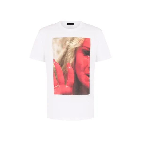 Хлопковая футболка Raf Simons