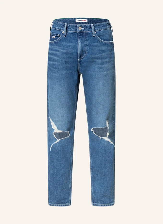 Потертые джинсы scanton приталенного кроя Tommy Jeans, синий