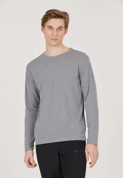 Рубашка с длинным рукавом LANGARM VIRTUS, цвет mid grey melange