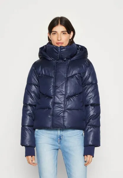 Зимняя куртка GAP PUFFER HOOD, темно-синий