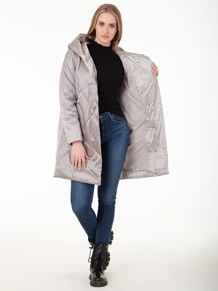 Пальто женское WINTERRA 66871 бежевое 54 RU