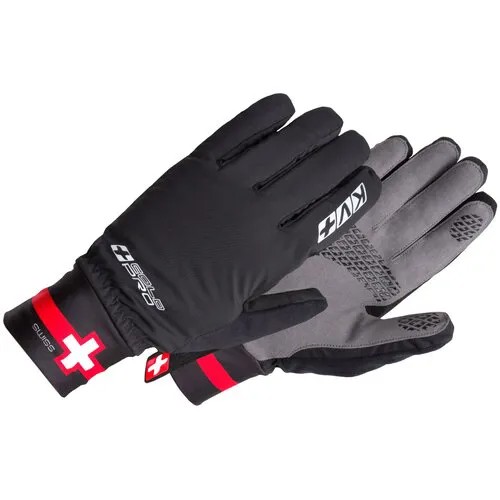 Перчатки лыжные COLD PRO Swiss cross country gloves black/red
