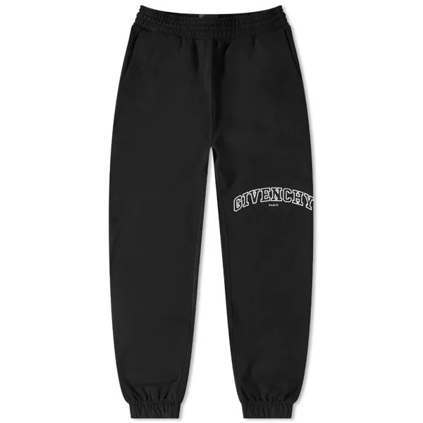Облегающие спортивные брюки с логотипом Givenchy College, черный