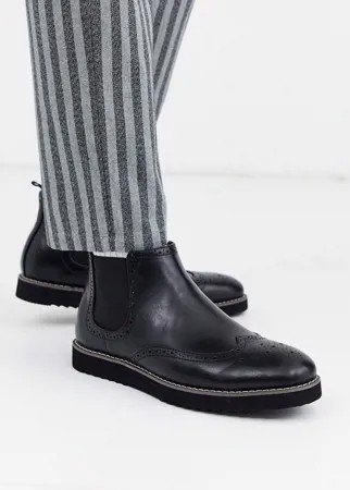 Черные ботинки челси Truffle Collection-Черный