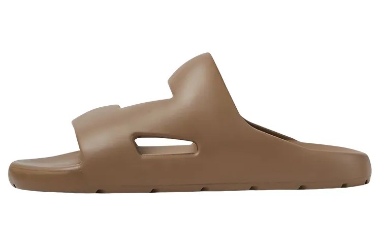 Шлепанцы мужские коричневые Bottega Veneta