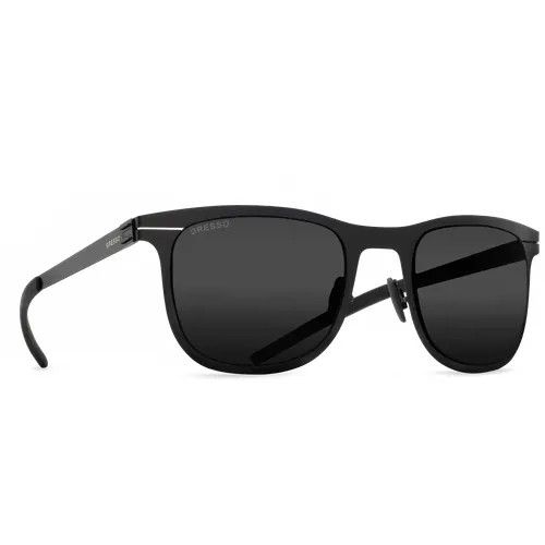 Солнцезащитные очки Gresso, квадратные, с защитой от УФ, для мужчин, черный