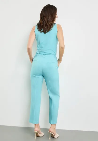 Брюки Verkürzt Schlichte 7/8 Mit Bügelfalten Gerry Weber, аква всплеск