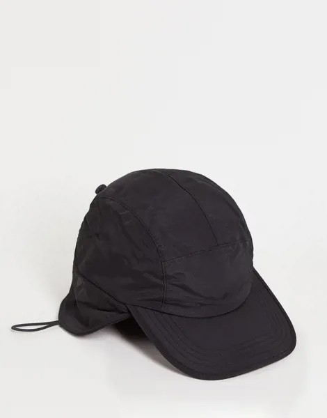 Черная кепка на флисовой подкладке Bolongaro Trevor Sports-Черный