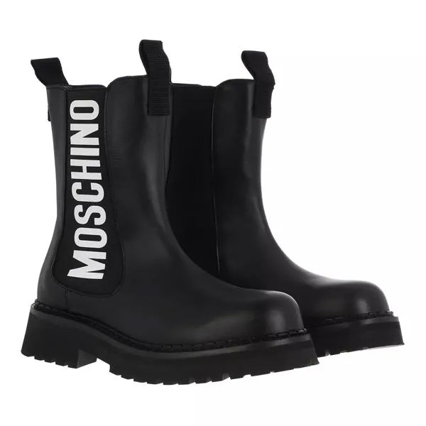 Ботинки st ttod montagna50 vitello Moschino, черный