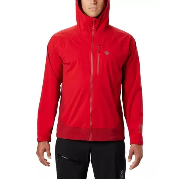 Куртка Shell Strech Ozonic Jacket мужская - красная MOUNTAIN HARDWEAR, цвет rot