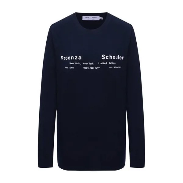 Хлопковый лонгслив Proenza Schouler White Label