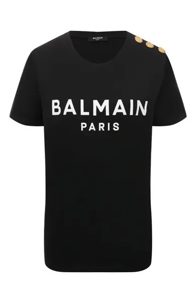 Хлопковая футболка Balmain