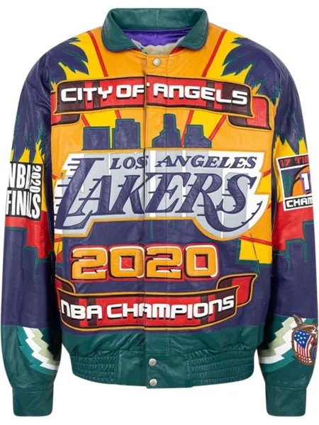 Бомбер 2020 из коллаборации с Lakers Jeff Hamilton, фиолетовый
