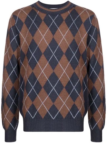 Pringle of Scotland argyle knit jumper