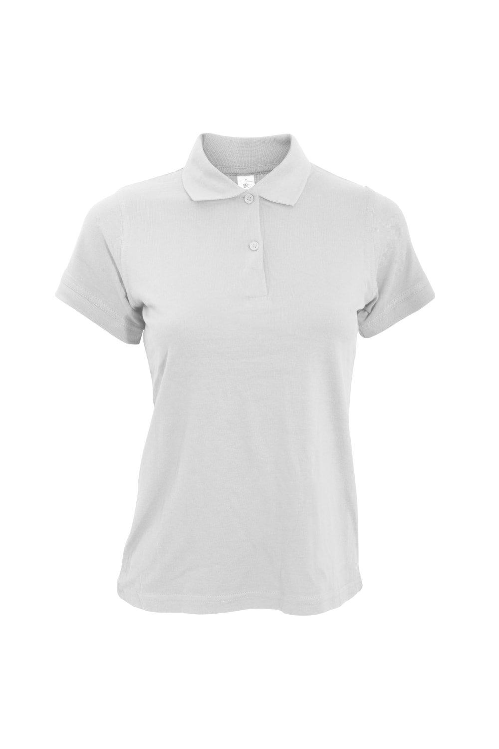 Рубашка-поло с короткими рукавами Safran Pure B&C, белый