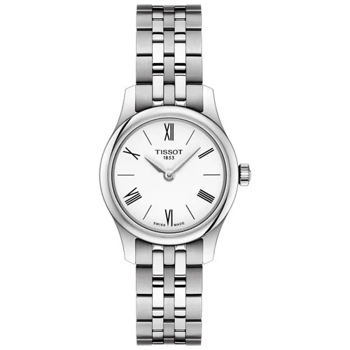 Наручные часы TISSOT T-Classic, серебряный, белый