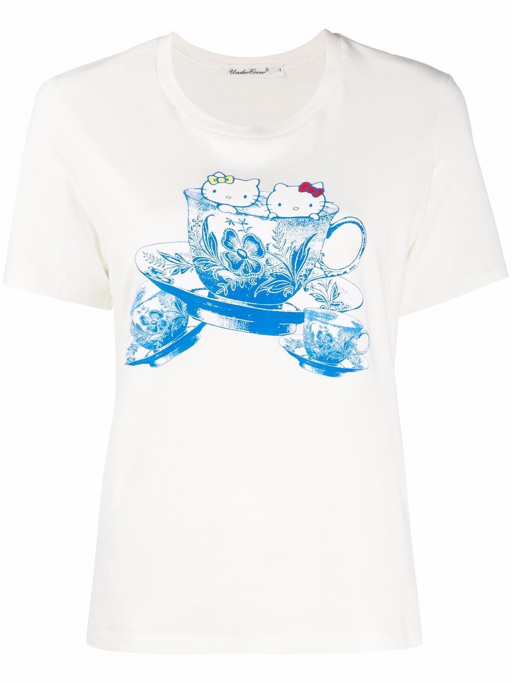 UNDERCOVER футболка с принтом Hello Kitty