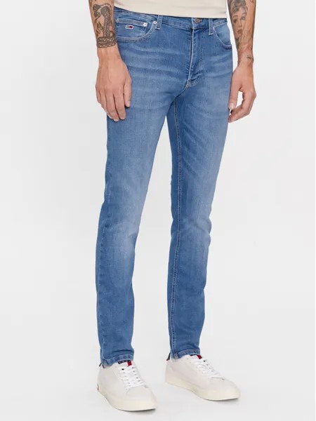 Джинсы скинни Tommy Jeans, синий
