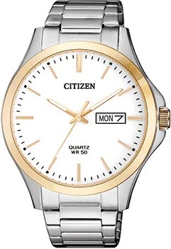 Японские наручные  мужские часы Citizen BF2006-86A. Коллекция Basic