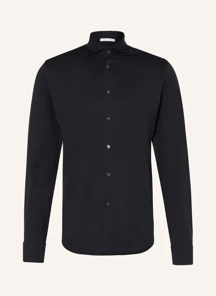 Рубашка из джерси otis slim fit Stefan Brandt, синий