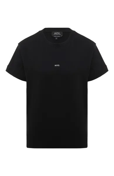 Хлопковая футболка A.P.C.
