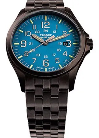 Швейцарские наручные  мужские часы Traser TR.108740. Коллекция Officer Pro