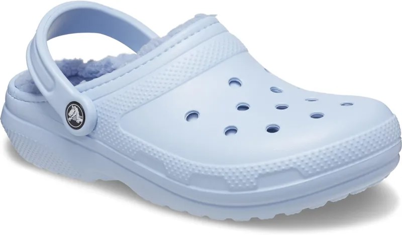 Сабо Classic Lined Clog Crocs, цвет Blue Calcite