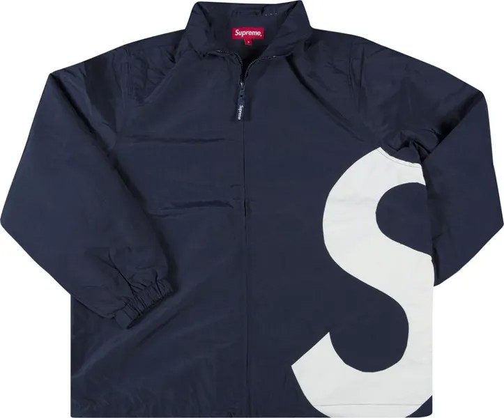 Куртка Supreme S Logo Track Jacket 'Navy', синий